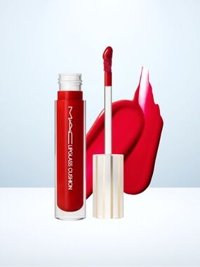 MAC Lipglass Cushion High-Pigment Lip Oil, Tantrum